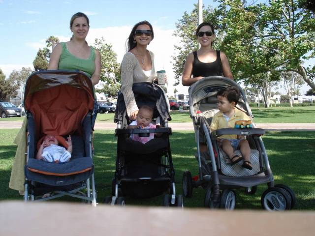 Strolling%20with%20Emiliano%2C%20Izzy%20and%20the%20mommies%20at%20%22J%22%20Street
